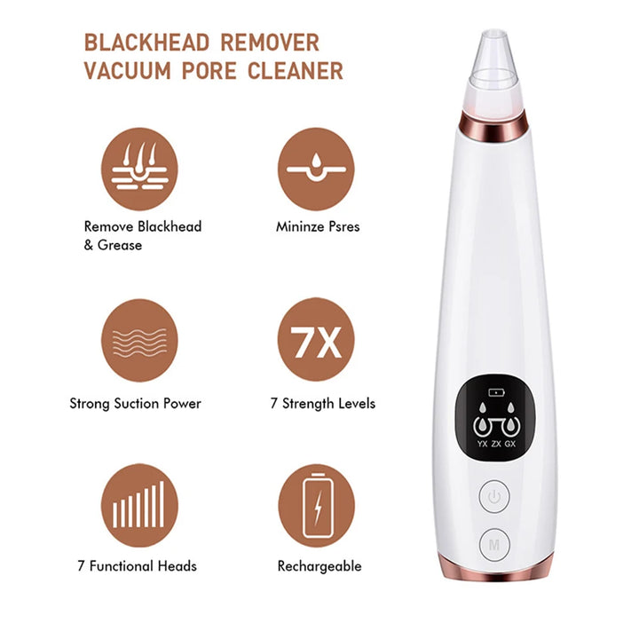 Electric Blackhead Remover and Acne Cleanser