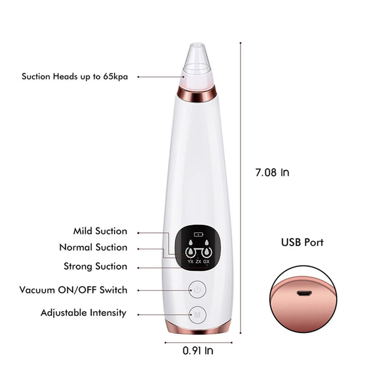 Electric Blackhead Remover and Acne Cleanser