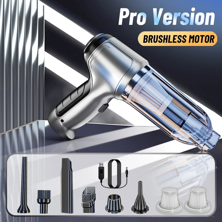 Powerful Cordless Car Vacuum Cleaner