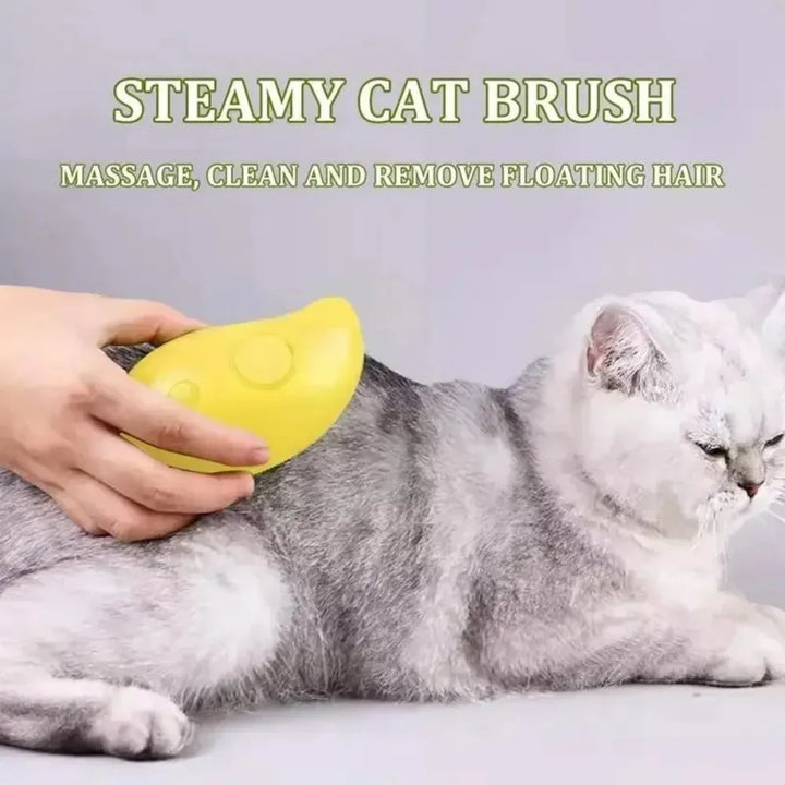 Cat Dog Steamy Brush Steam