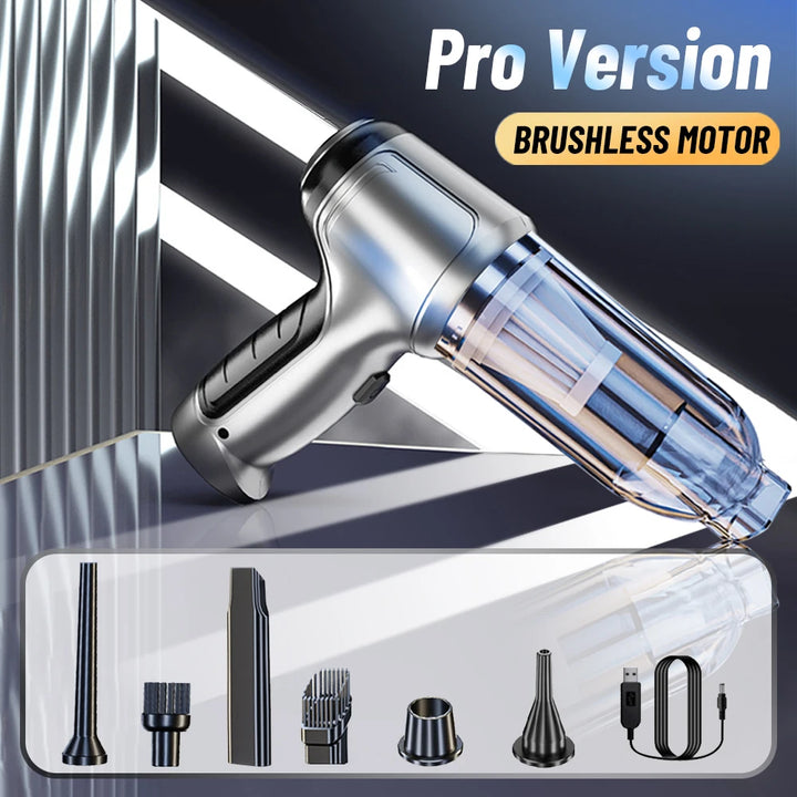 Powerful Cordless Car Vacuum Cleaner