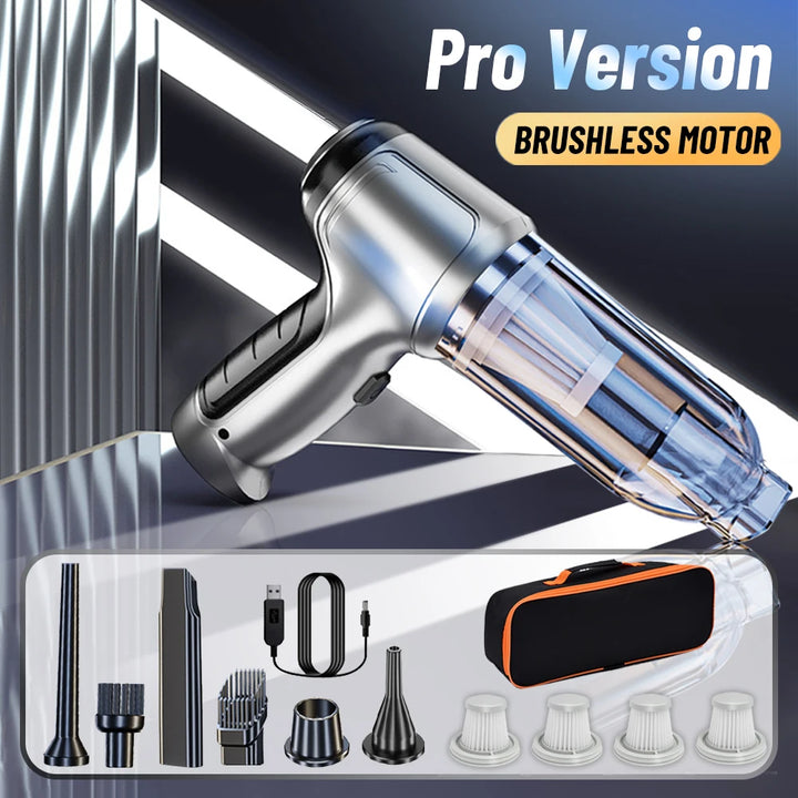 Powerful Cordless Car Vacuum Cleaner